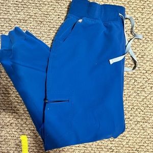 FIGS- Royal Blue Zamora Joggers- Large